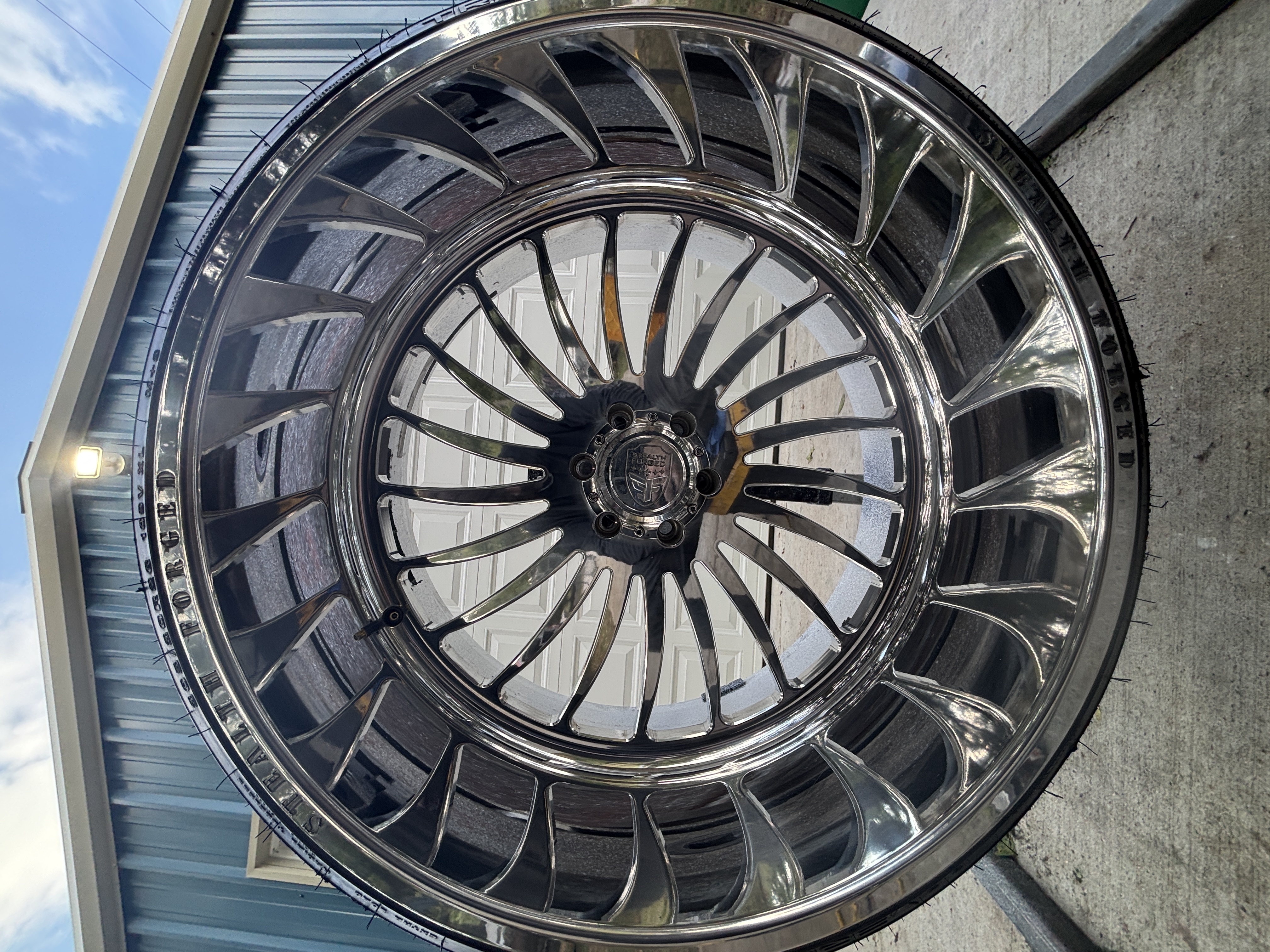 Polished wheel